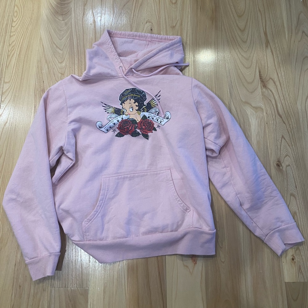 Pink betty boop hoodie